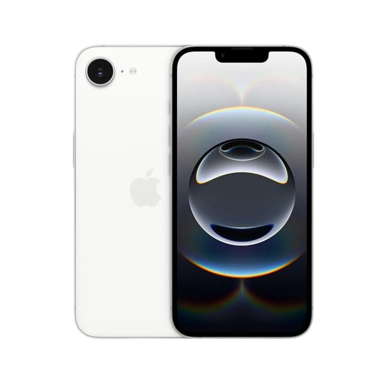 iPhone 16e White Caption iPhone 16e White i ri ne kuti